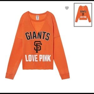 PINK Victoria’s Secret MLB SF Giants Sweatshirt